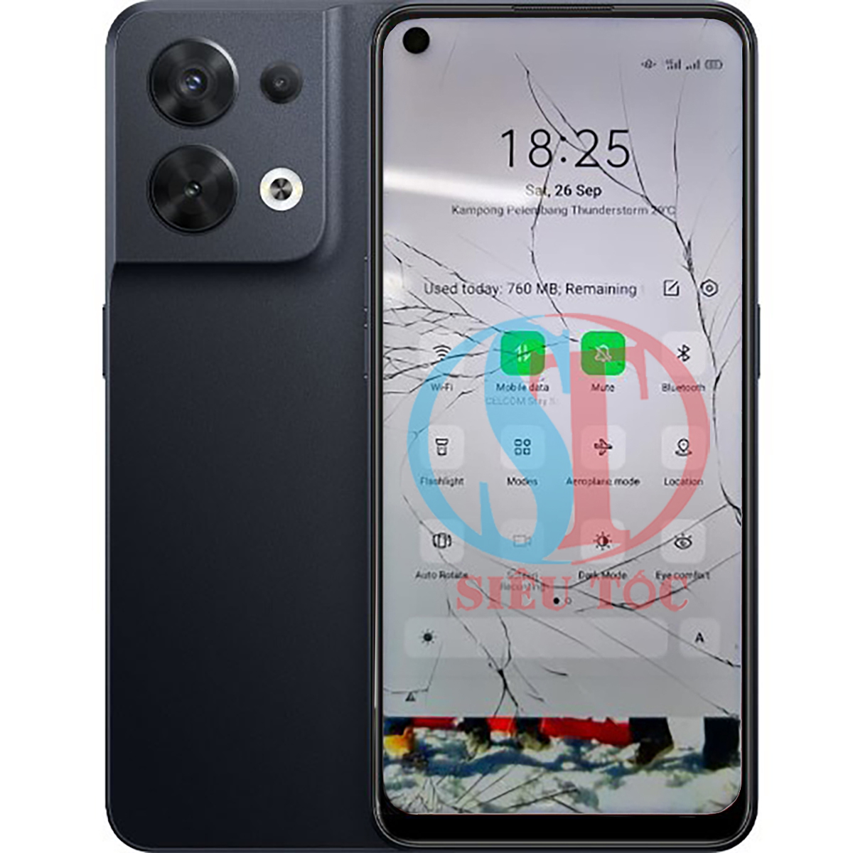 THAY MẶT KÍNH OPPO RENO 8 TẠI NHANH SIÊU TỐC